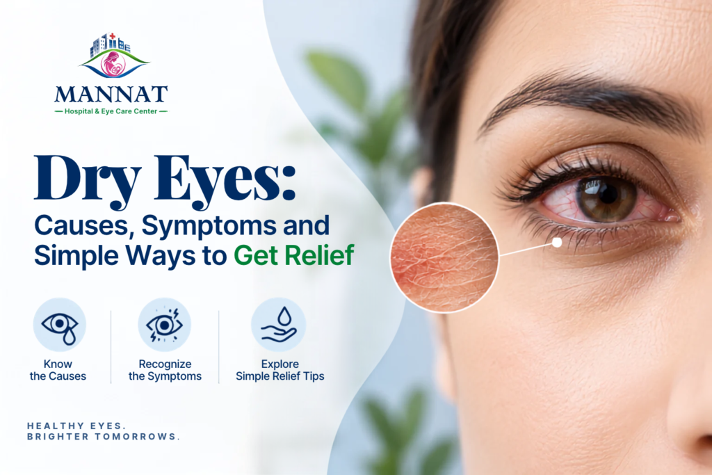 Dry Eyes Causes, Symptoms and Simple Ways to Get Relief